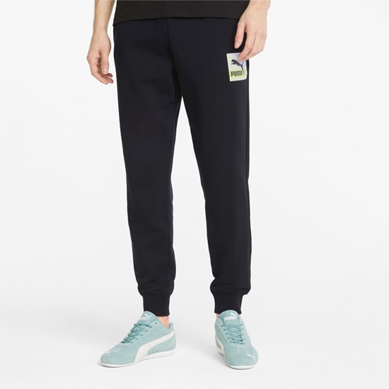 Puma Brand Love Sweatpants Herre Sort | DM5279436