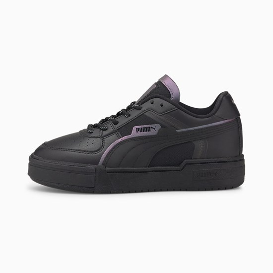 Puma CA Pro Tech LS JR Sneakers Drenge Sort Sort | 519024TLC