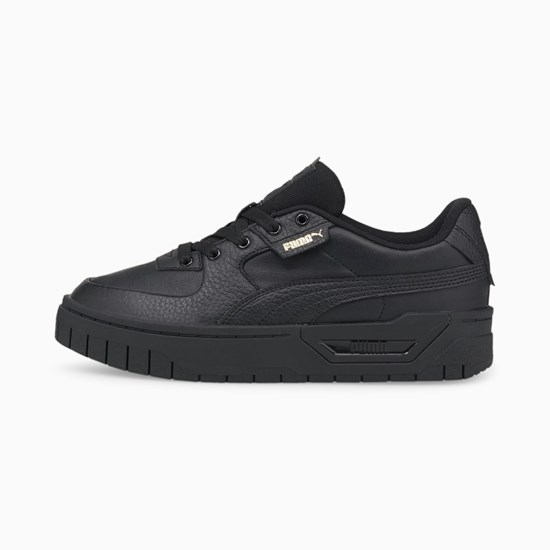 Puma Cali Dream Læder Sneakers Dame Sort | NW3208751