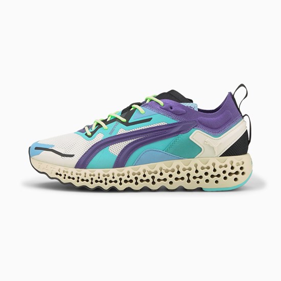 Puma Calibrate Restored Metric Sneakers Herre Ivory Glow / Prism Violet | BV0613742