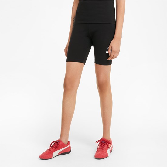 Puma Classics Bike Shorts Dame Sort | 625097SHU