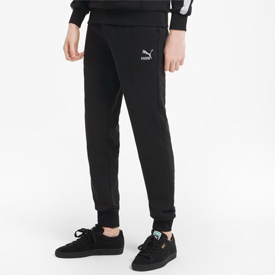 Puma Classics Cuffed Sweatpants Herre Sort | ME2076348