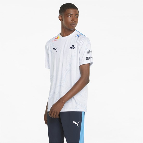 Puma Cloud9 E7 Replica Esports Jersey Herre Hvide | 718602YXV