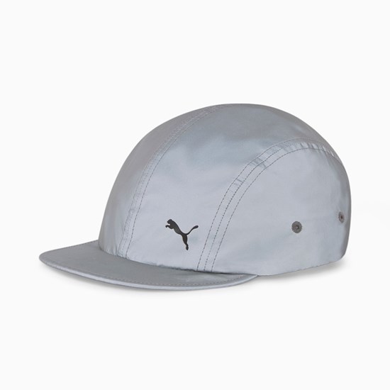 Puma Full Reflective Løbe Hat Dame Sølv | 359746REB