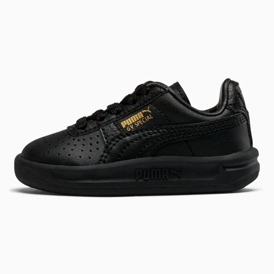 Puma GV Special Toddler Sneakers Pige Sort Guld | 034528TLF