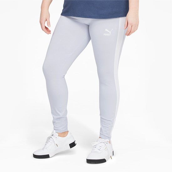 Puma Iconic T7 PL Leggings Dame Arctic Ice | 459680TDU