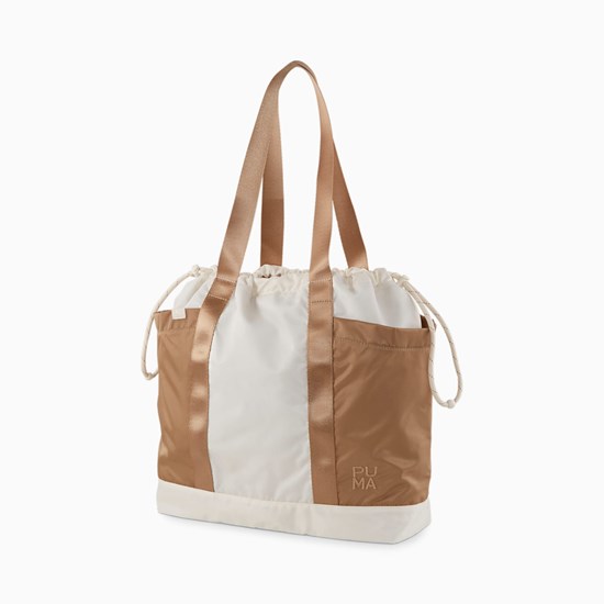 Puma Infuse Tote Taske Dame Pristine / Tiger'S Eye | 379250EFO