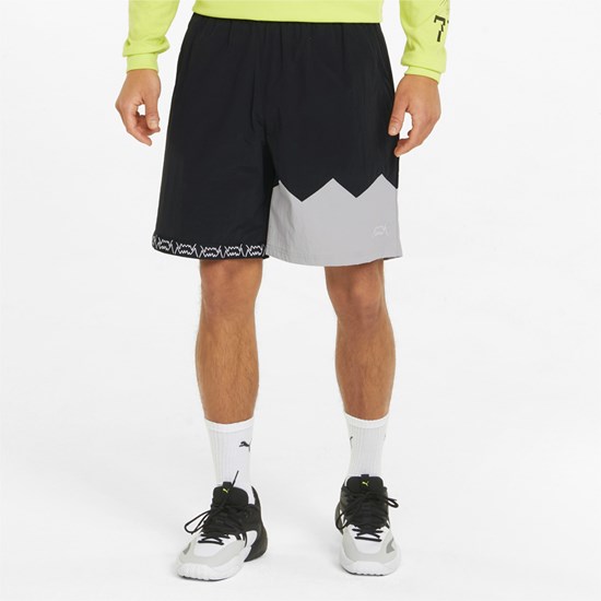 Puma Jaws Woven Basketball Shorts Herre Sort | 936285XFB