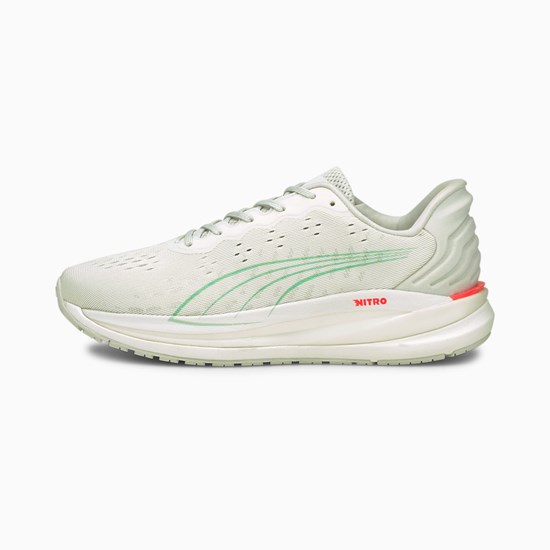 Puma Magnify Nitro Løbe Sneakers Dame Grøn | FC9831270