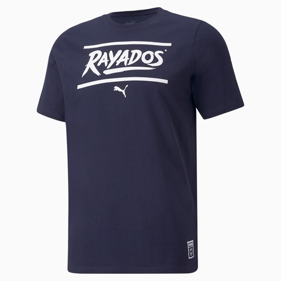 Puma Monterrey FtblCore Soccer Løbe T-shirt Herre Hvide | 457601SOB