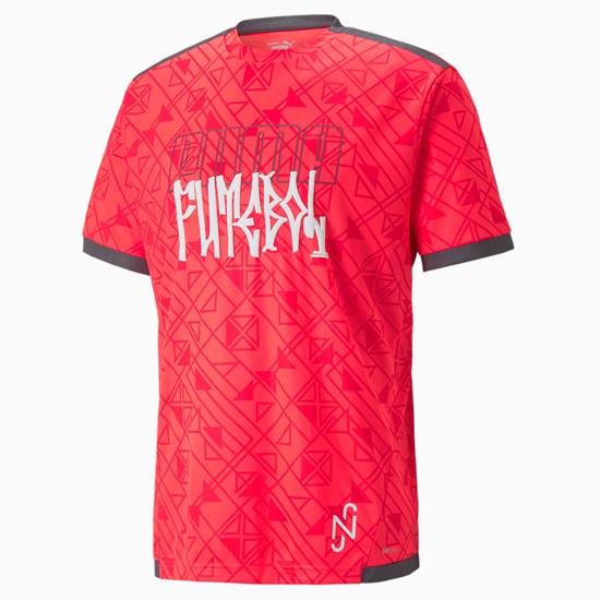 Puma Neymar Jr Futebol Jersey Herre Sunblaze / Ebony | 647285AQX