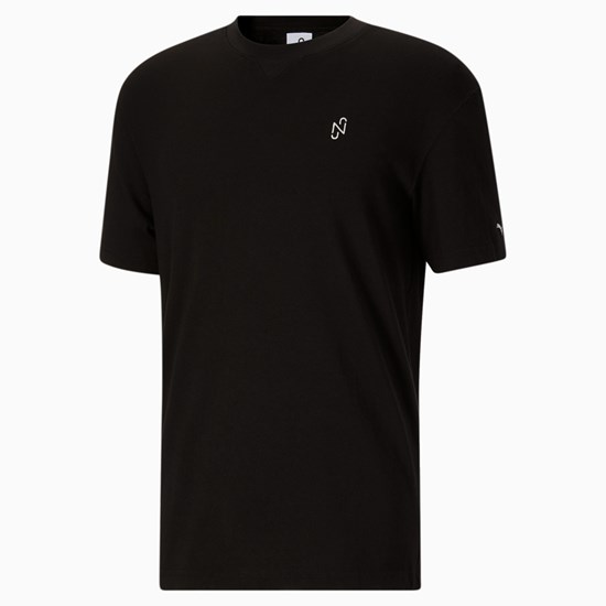 Puma Neymar Jr Løbe T-shirt Herre Sort | 103275JET