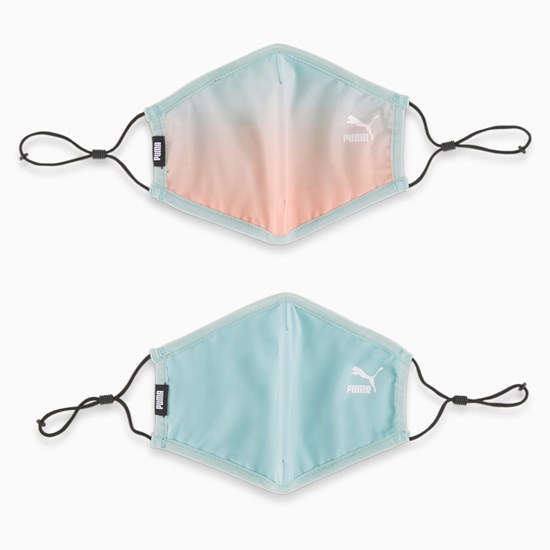 Puma PUMA Face Mask (Set of 2) Mask Herre Peach Parfait / Gloaming | 069251MWK