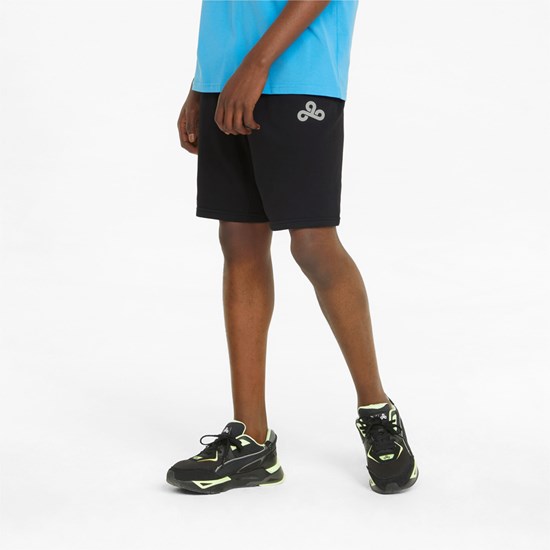 Puma PUMA x CLOUD9 Essentials Esports Sweat Shorts Herre Sort | 623841OCS