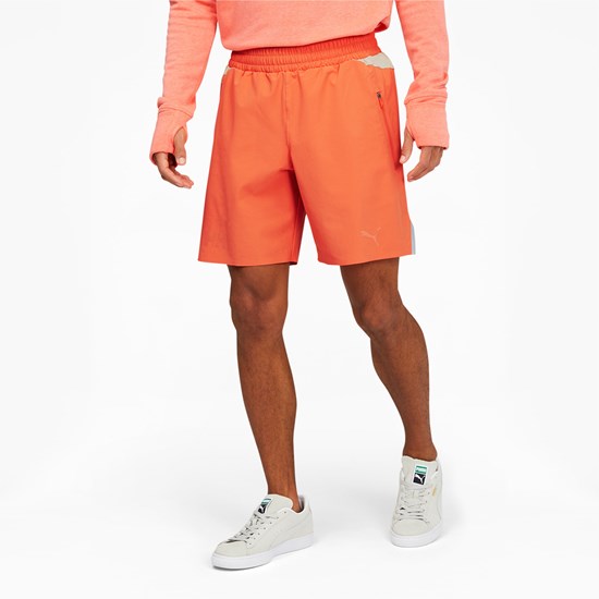 Puma PUMA x HELLY HANSEN Løbe Shorts Herre Koral | 164302DUM