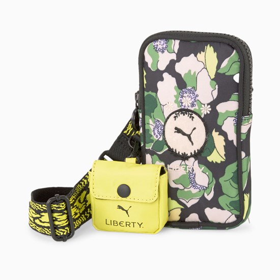 Puma PUMA x LIBERTY Multi Pouch Taske Dame Sort | 508167VDW