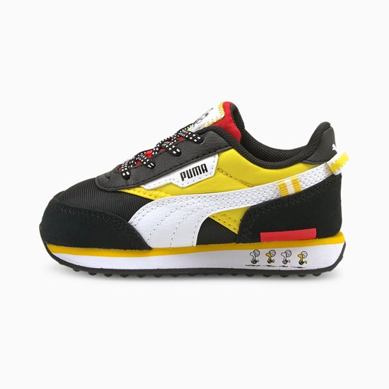 Puma PUMA x PEANUTS Future Rider Toddler Sneakers Drenge Sort | 387510GKX