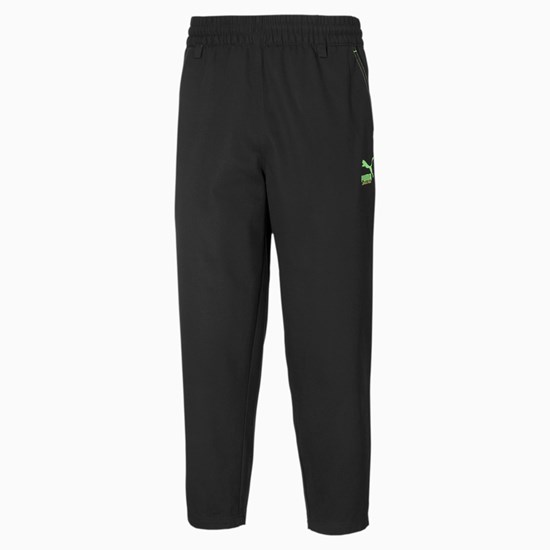 Puma PUMA x SANTA CRUZ Twill Pants Bukser Herre Sort | 679302ZJD