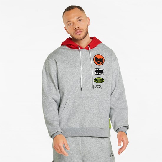 Puma Playbook Basketball Pullover Herre Lyse | 209613SON