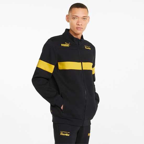 Puma Porsche Legacy SDS Sweat Jakke Herre Sort | 465283HXM