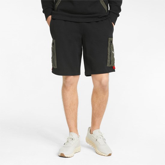 Puma Porsche Legacy Statement Shorts Herre Sort | 529483JLQ