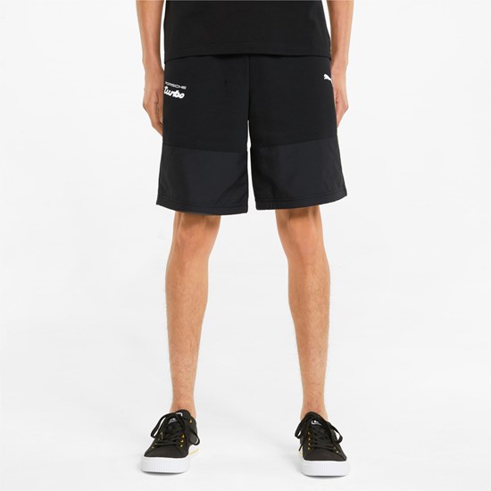 Puma Porsche Legacy Sweat Shorts Herre Sort | 198275LAR