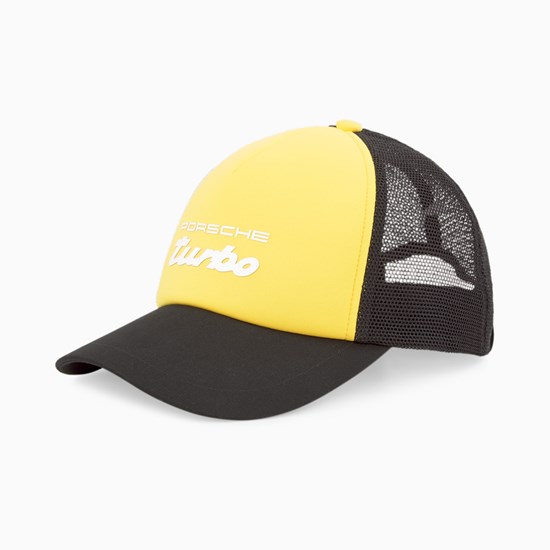 Puma Porsche Legacy Trucker Hat Dame Citron | 497158FIQ