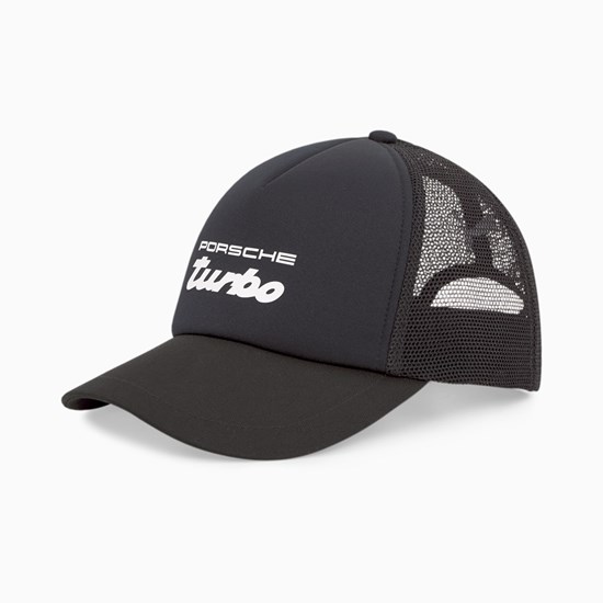 Puma Porsche Legacy Trucker Hat Dame Sort | 539860ZRL