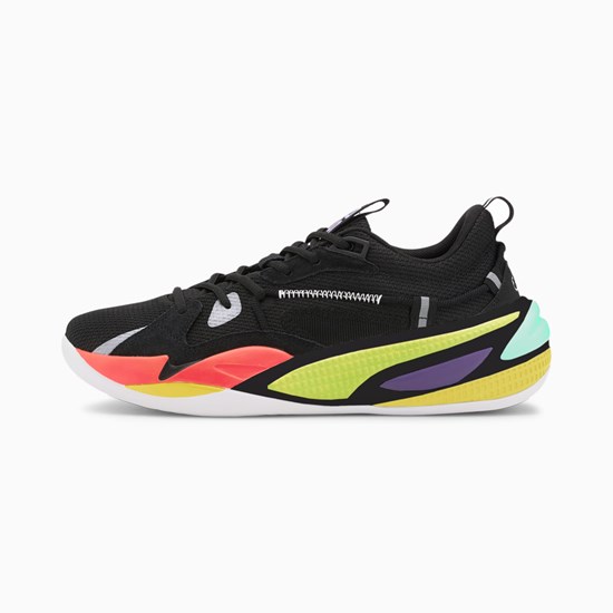 Puma RS-DREAMER JR Basketball Sko Pige Sort Rød | 865273AIF