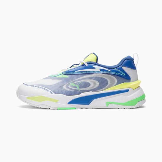 Puma RS-FAST Paradise Sneakers Herre Hvide Grøn Gul | QG4718032