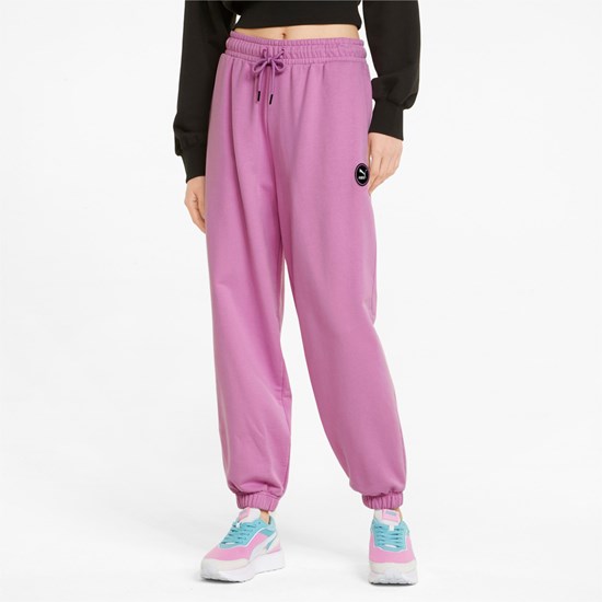 Puma Sportswear by PUMA Sweatpants Dame Opera Mauve | IC6304285