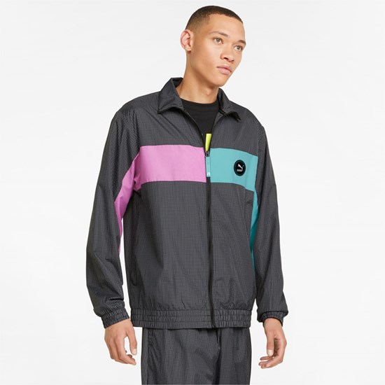 Puma Sportswear by PUMA Woven Jakke Herre Sort | 120457JPR