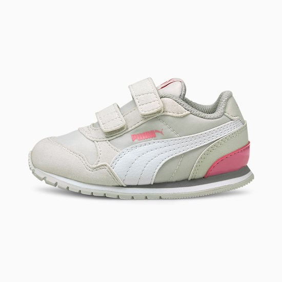 Puma St Runner V2 V Toddler Sneakers Pige Hvide Lyserød | 568723UIG