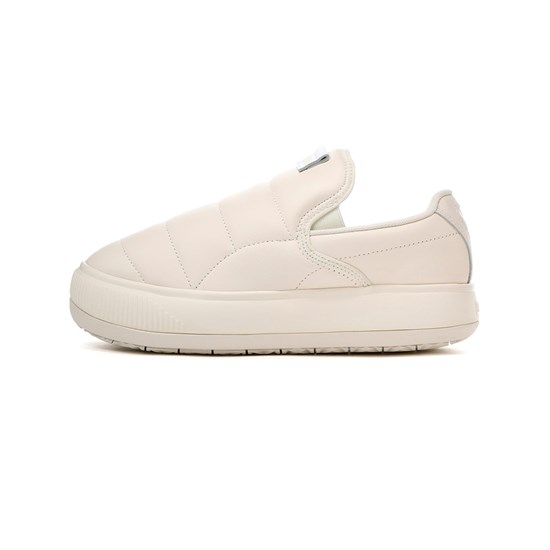 Puma Suede Mayu Slip-On Læder Sneakers Dame Hvide | 493208ANM