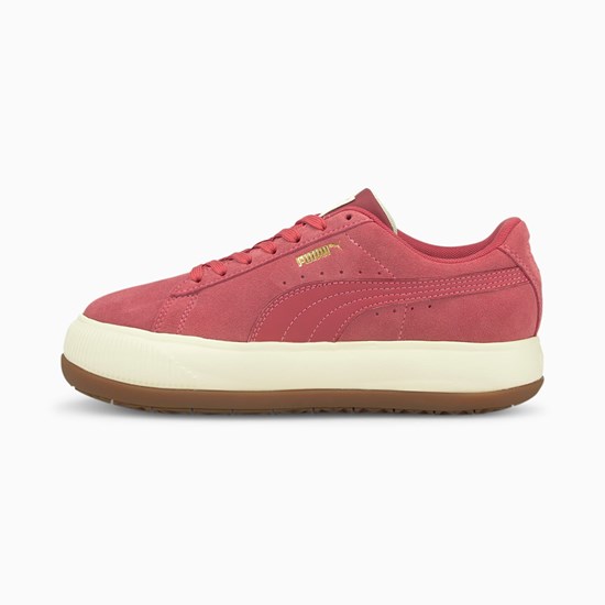 Puma Suede Mayu Sneakers Dame Mauvewood / Marshmallow / Gum | CX9461827