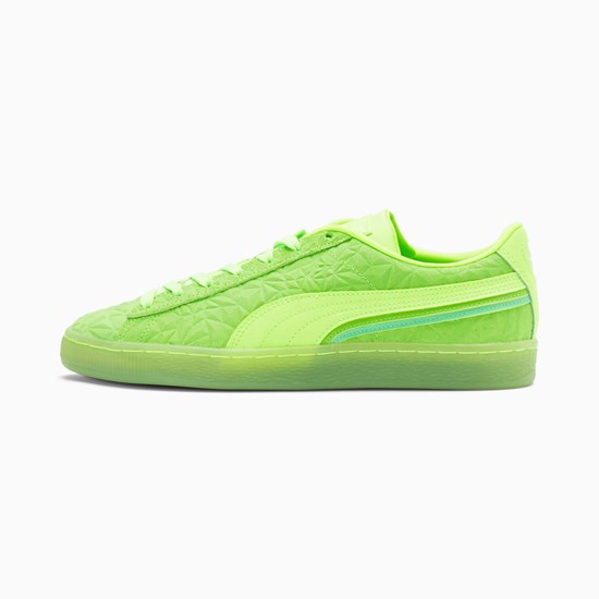 Puma Suede Triplex Mono Sneakers Herre Grøn Grøn Grøn | MP7091264