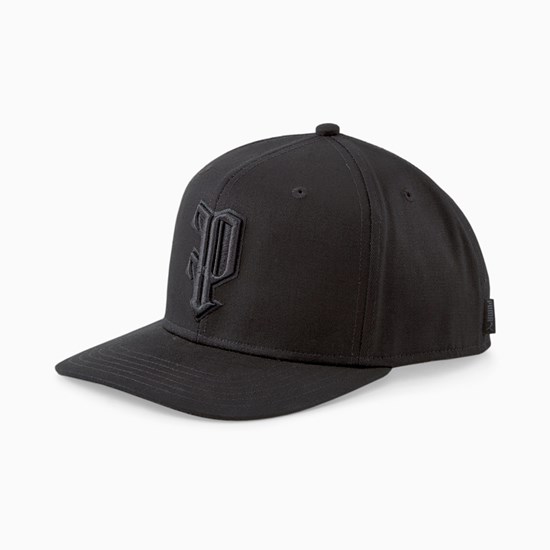 Puma The P Low Curve Hat Dame Sort | 475016DKQ