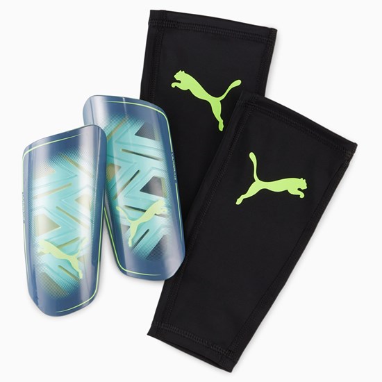 Puma ULTRA Flex Sleeve Shin Guards Guards Herre Grøn Sort | 684720HLF