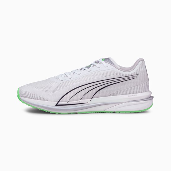 Puma Velocity NITRO COOLadapt Løbesko Herre Hvide Sort Grøn | 349058CPZ